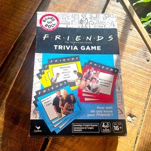 “Friends” Trivia card and dice Game